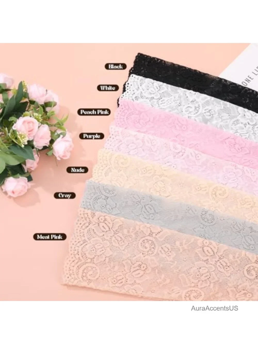 8 Pairs Lace Arm Sleeves Fingerless Gloves